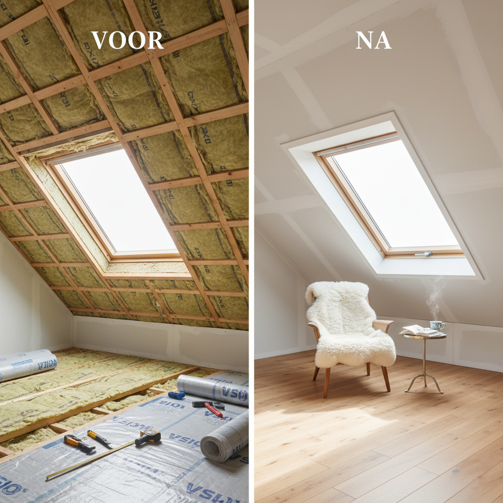 Dakisolatie en zolderafwerking – Keerbergen